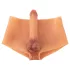 You2Toys ultra reālistiska vibrējoša strap-on penis naturāls