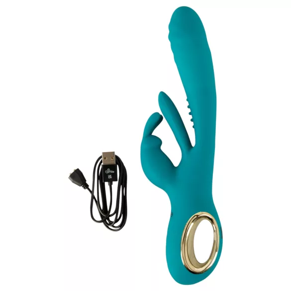 Smile - G-punkta un klitora vibrators zaļš