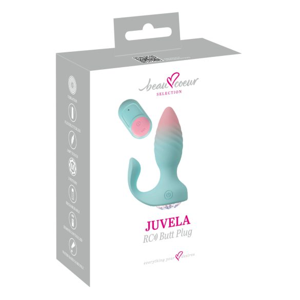 Beau Coeur Juvela - anālais vibrators, plug, tirkīza