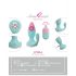Beau Coeur Juvela - anālais vibrators, plug, tirkīza