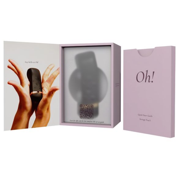 The Handy Oh! - ResoTouch vibrators (melns)