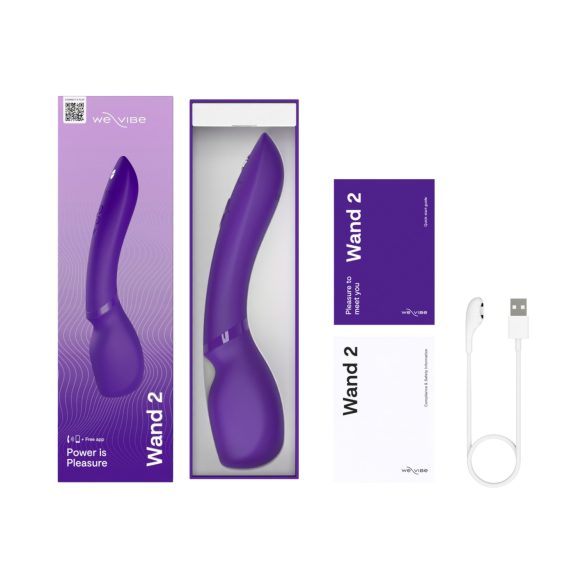 We-Vibe Wand 2 - masāžas vibrators ar viedajām funkcijām