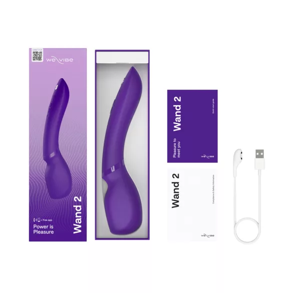 We-Vibe Wand 2 - lietotnes vadāms masāžas vibrators