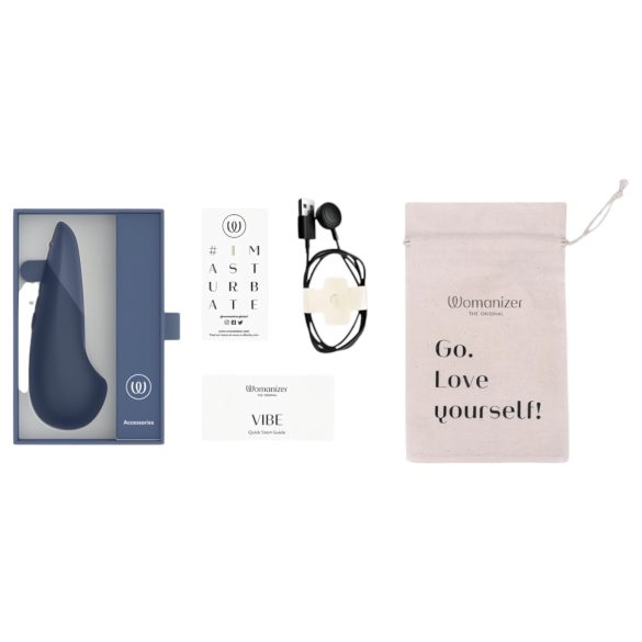Womanizer Vibe - klitora vibrators zils