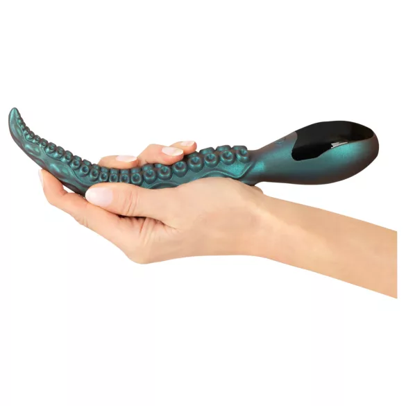 Beasty Cocks - vibrators ar polipveida uzgali zaļš