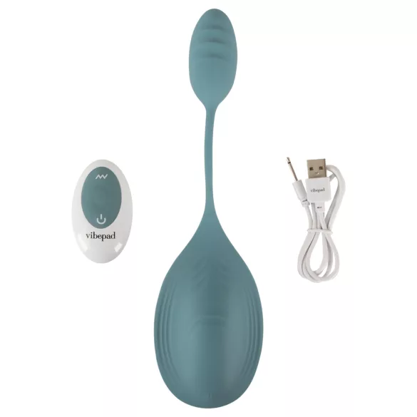 VibePad Mini - vibrējošais spilvens ar 2 motoriem, tirkīza