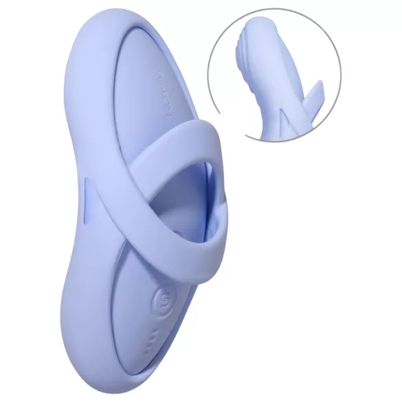 Svakom Echo 2 - pirksta vibrators ar viedajām funkcijām zils