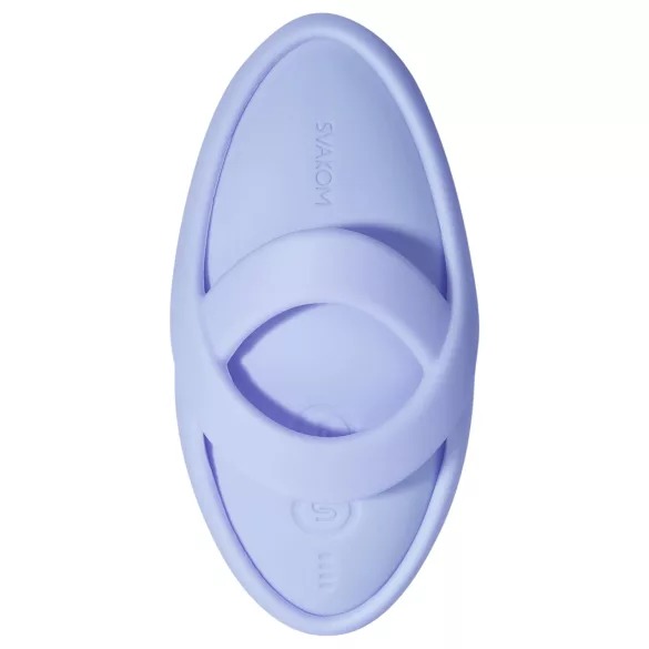 Svakom Echo 2 - pirksta vibrators ar viedajām funkcijām zils