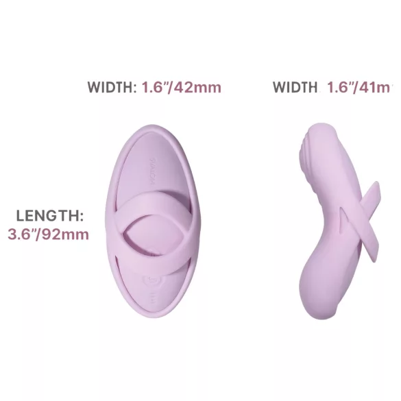 Svakom Echo 2 - pirkstu vibrators rozā