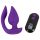 Smile - 2in1 anālais vibrators un klitora stimulators (violets)