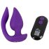 Smile - 2in1 anālais vibrators un klitora stimulators (violets)