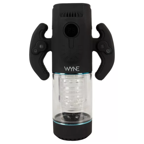 WYNE 11 - automātiska masturbators vīriešiem melns