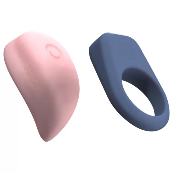 Luxus - pāru vibrators komplekts ar magnētu
