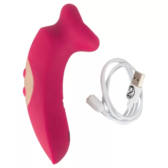 You2Toys Oral Fun - sūkšanas un valodas klitora stimulators (rozā)
