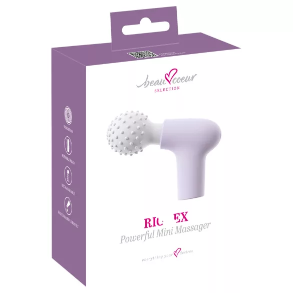 Beau Coeur Rionex - mini vibrators masāžai lillā