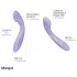 Svakom Margot - 2 motoru G-punkta vibrators (violets)