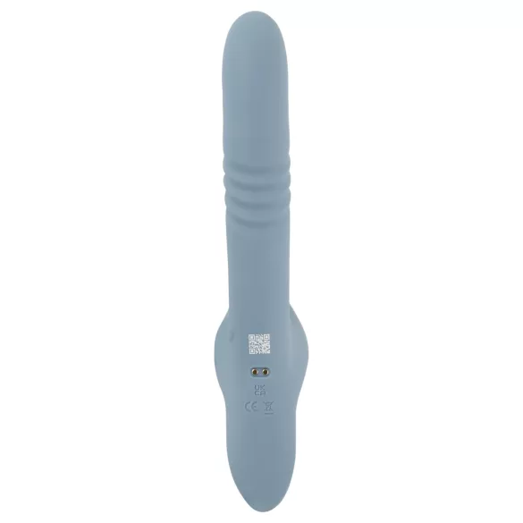 You2Toys - 3 daļīgs uzkabināms truša tipa stūmējvibrators ar tālvadības pulti (zils)