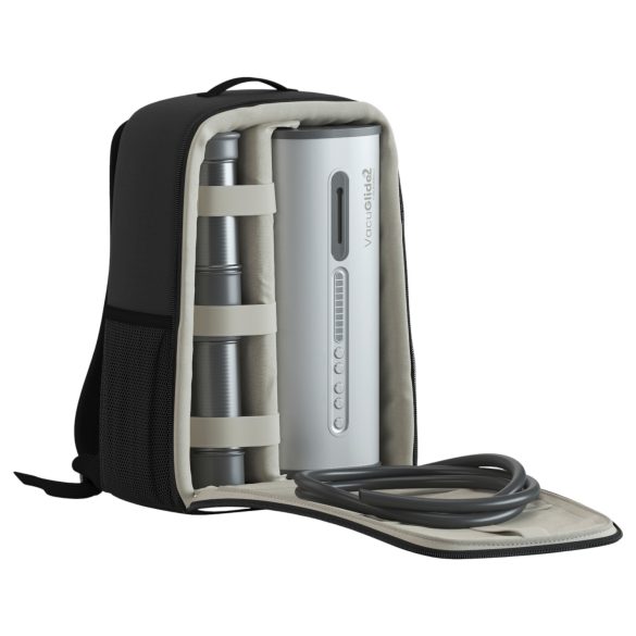 VacuGlide 2 - automātiska vīriešu masturbators sudraba krāsā