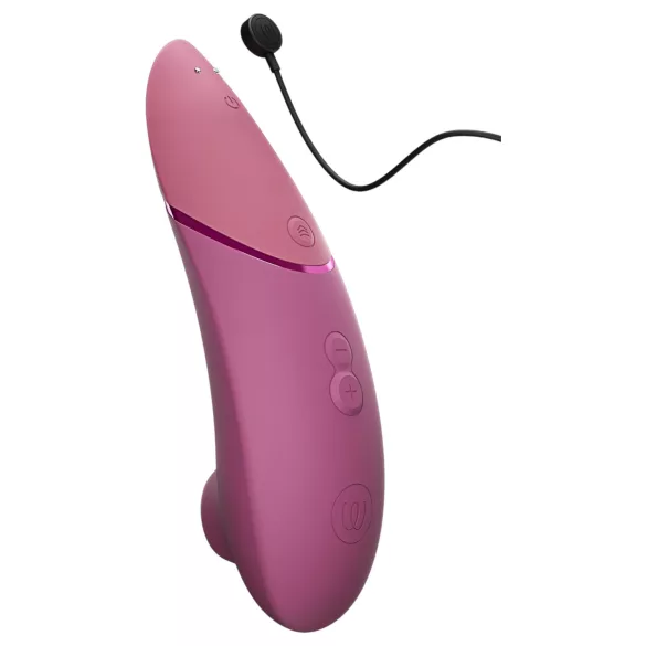 Womanizer Next - klitora stimulators ar gaisa viļņiem, uzlādējams, rozā