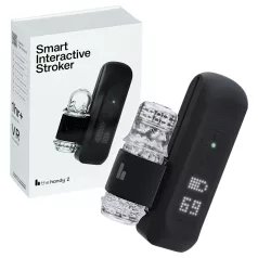 The Handy 2 - interaktīvs vīriešu masturbators (melns)