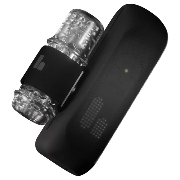 The Handy 2 Pro - interaktīvs masturbators vīriešiem (melns)