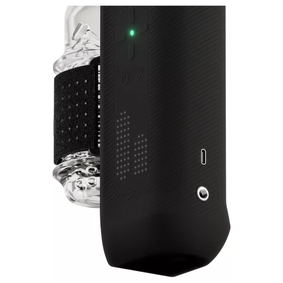 The Handy 2 Pro - interaktīvs masturbators vīriešiem (melns)