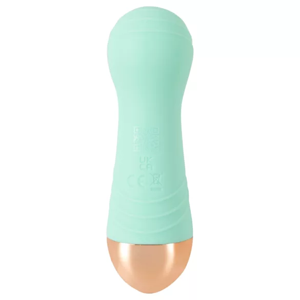 Cuties - uzlādējams, ūdensizturīgs mini vibrators (zaļš)