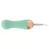 Cuties - uzlādējams, ūdensizturīgs mini vibrators (zaļš)