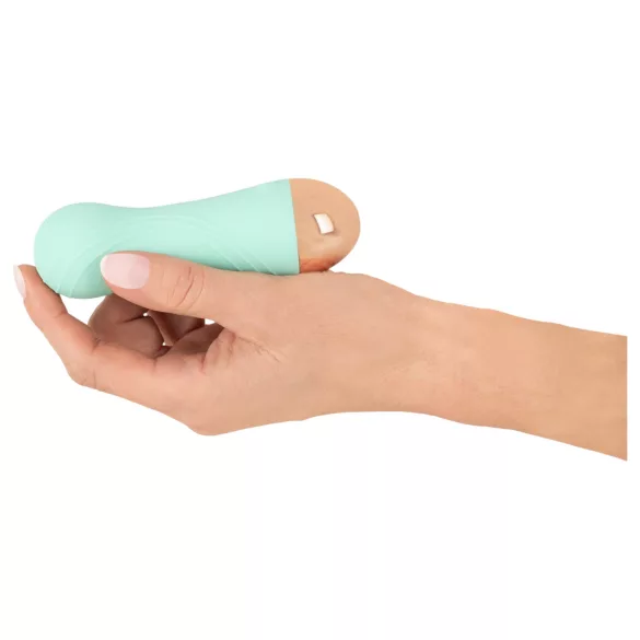 Cuties - uzlādējams, ūdensizturīgs mini vibrators (zaļš)