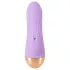 Cuties - uzlādējams, ūdensizturīgs mini vibrators ar klitora rokturi (violets)