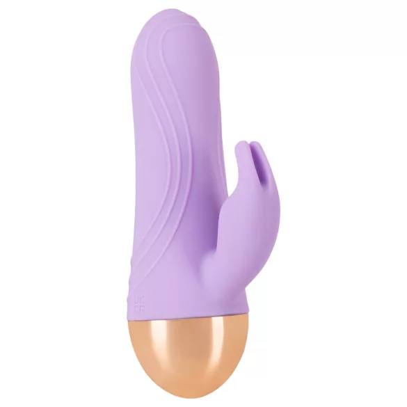 Cuties - uzlādējams, ūdensizturīgs mini vibrators ar klitora rokturi (violets)