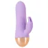Cuties - uzlādējams, ūdensizturīgs mini vibrators ar klitora rokturi (violets)