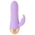 Cuties - uzlādējams, ūdensizturīgs mini vibrators ar klitora rokturi (violets)