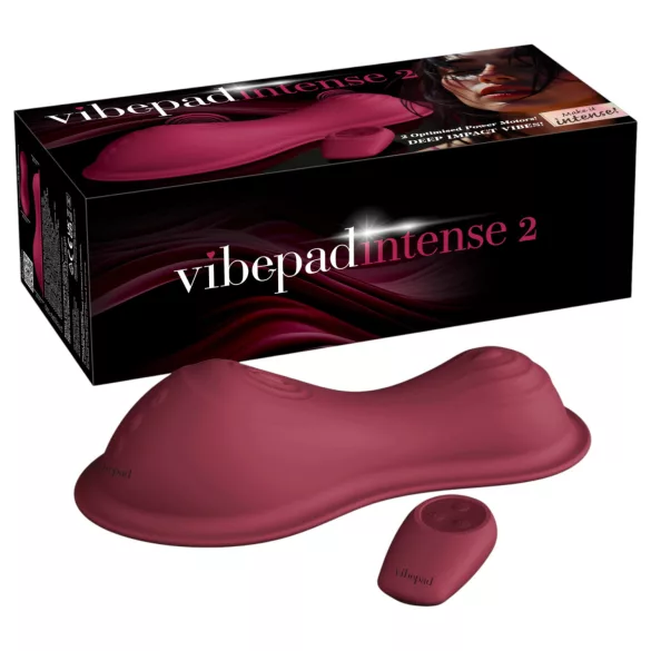 Vibepad Intense 2 - tālvadības vibrējošs spilvens (sarkans)