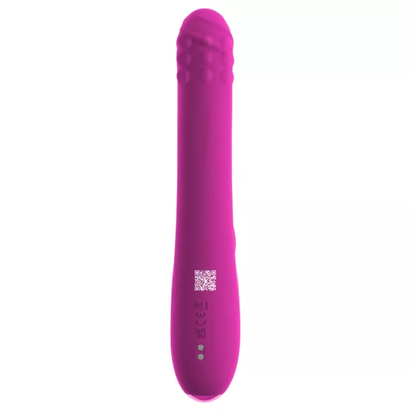 Sweet Smile - stūmējs, rotējošs klitora roktura vibrators (rozā)