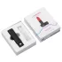 Lovense Exomoon - lūpu krāsas formas mini vibrators (melns)