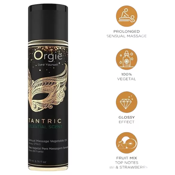 Orgie masāžas eļļa jutekliska 200ml
