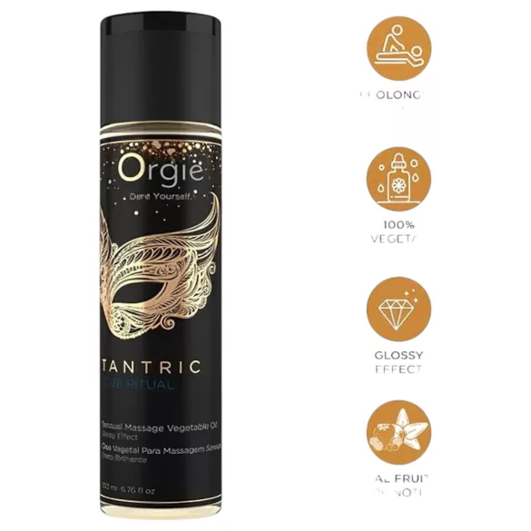 Orgie masāžas eļļa jutekliska 200ml