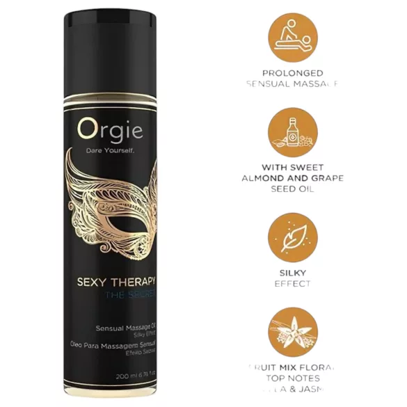 Orgie masāžas eļļa aromātiska 200ml