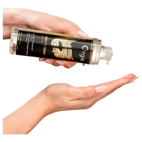 Orgie Amor - juteklīgs masāžas eļļa 200ml
