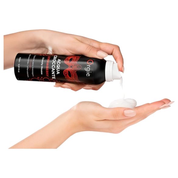 Orgie masāžas putas ar zemeņu aromātu 150ml