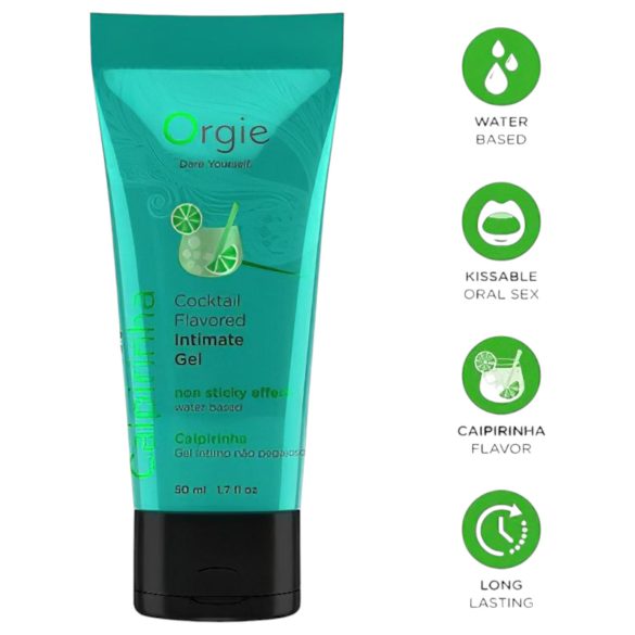 Orgie ēdamais lubrikants tropisko augļu garša 50ml