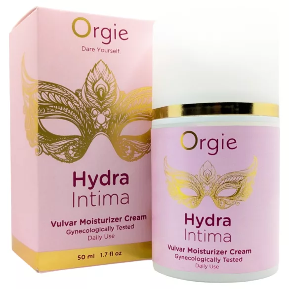 Orgie Hydra Intima - ikdienas lietošanai paredzēts vulvas mitrinošs krēms (50 ml)