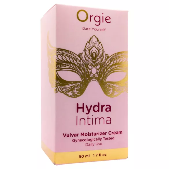 Orgie Hydra Intima - ikdienas lietošanai paredzēts vulvas mitrinošs krēms (50 ml)