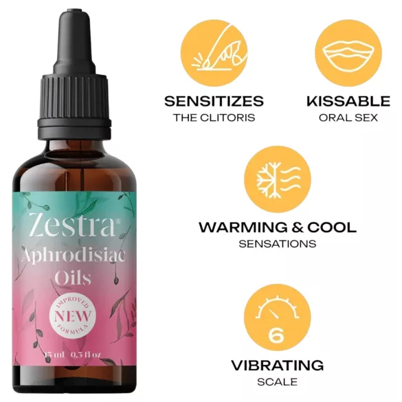 Zestra - afrodiziaka eļļa sievietēm (15 ml)