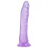 Baseks Jellies - želejveida dildo ar piesūcekni (violets)