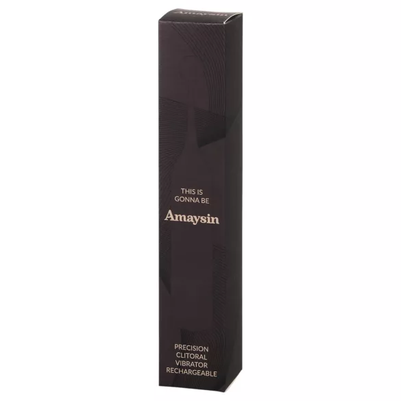 Amaysin Precision - uzlādējams klitora vibrators (zils)