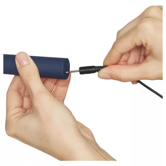 Amaysin Precision - uzlādējams klitora vibrators (zils)