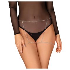 Obsessive Bijou 905 - sudraba ķermeņa rotas S-L