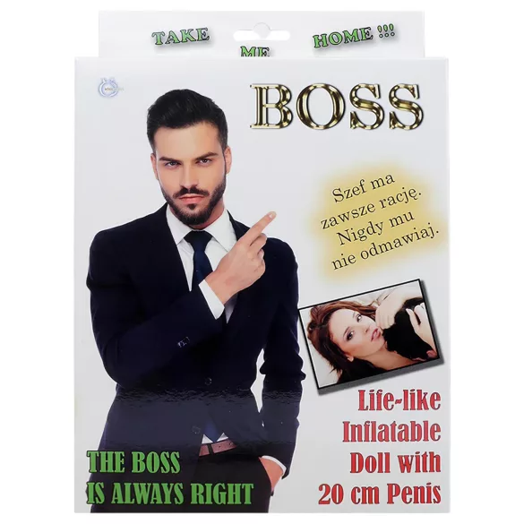 Boss - piepūšams gumijas vīrietis